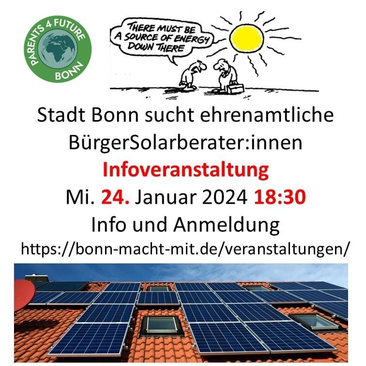 Solarberater Infoveranstaltung